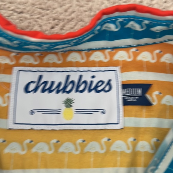 EUC | Men’s Chubbies Short-Sleeved Button-up | Size M - Picture 2 of 3